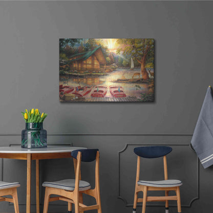 Luxe Metal Art 'Seize the Day' by Chuck Pinson, Metal Wall Art,36x24
