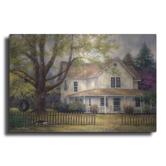 Luxe Metal Art 'Simple Country' by Chuck Pinson, Metal Wall Art