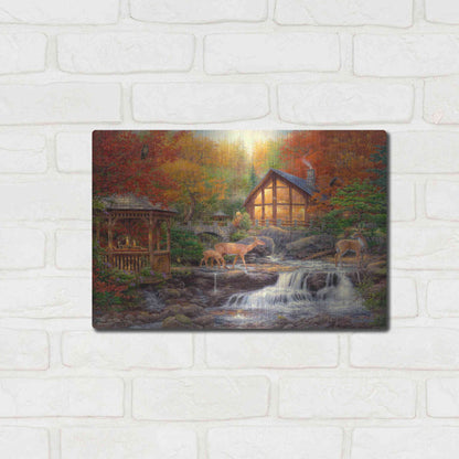 Luxe Metal Art 'The Colors of Life' by Chuck Pinson, Metal Wall Art,16x12