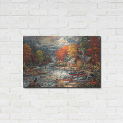 Luxe Metal Art 'Treasures of the Great Outdoors' by Chuck Pinson, Metal Wall Art,36x24