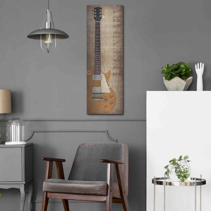 Luxe Metal Art 'Legendary' by John Jones, Metal Wall Art,12x36