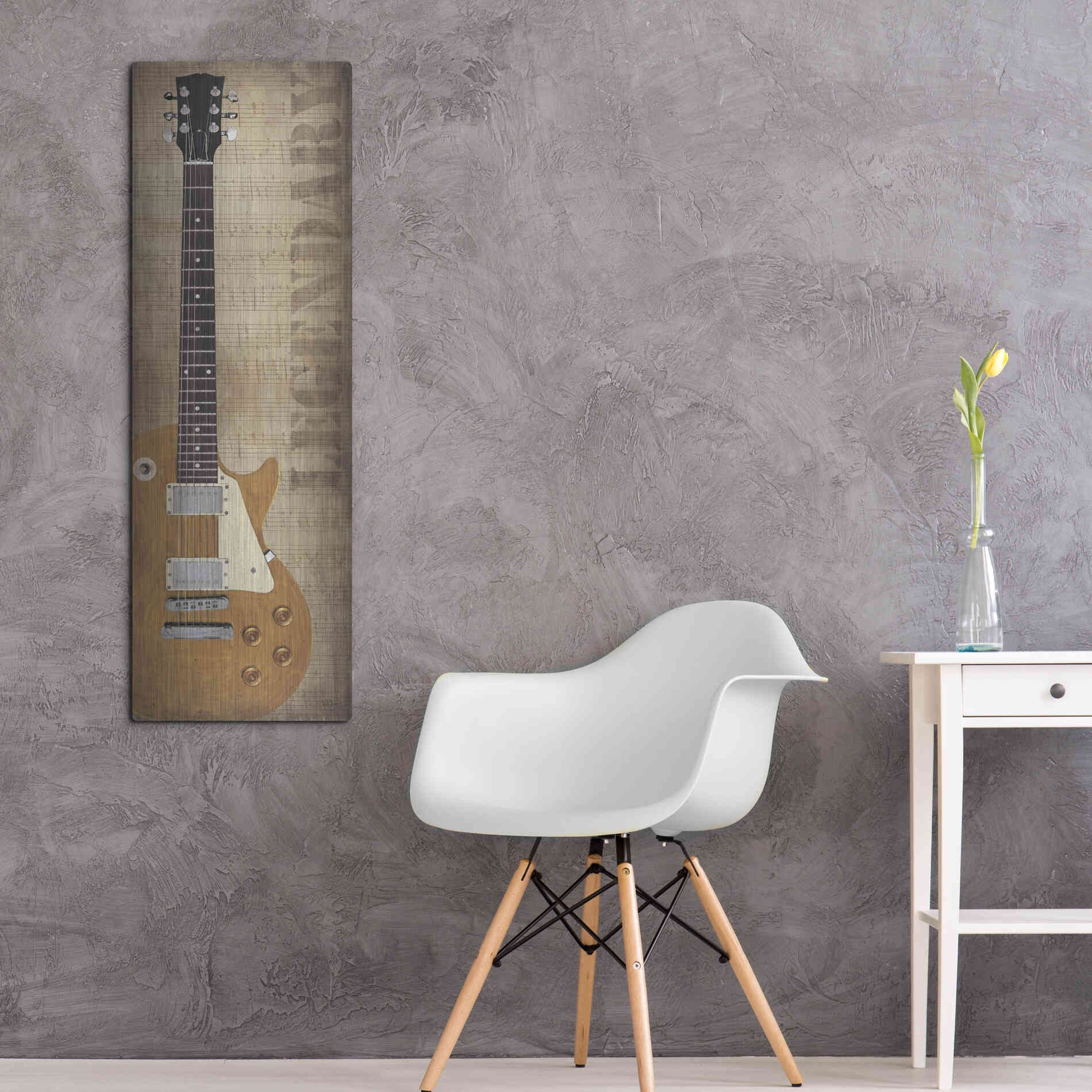 Luxe Metal Art 'Legendary' by John Jones, Metal Wall Art,16x48