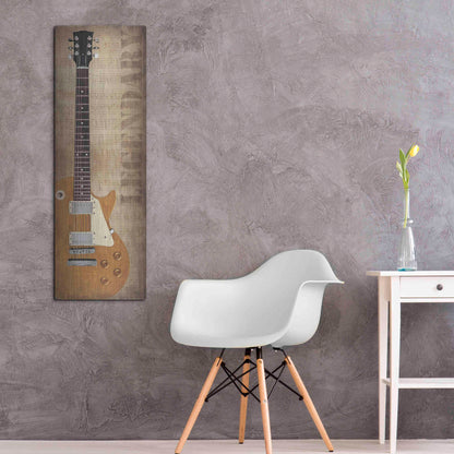 Luxe Metal Art 'Legendary' by John Jones, Metal Wall Art,16x48