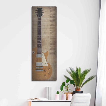 Luxe Metal Art 'Legendary' by John Jones, Metal Wall Art,16x48