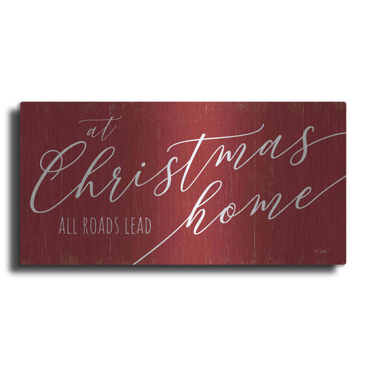 Luxe Metal Art 'At Christmas' by Kate Sherrill, Metal Wall Art