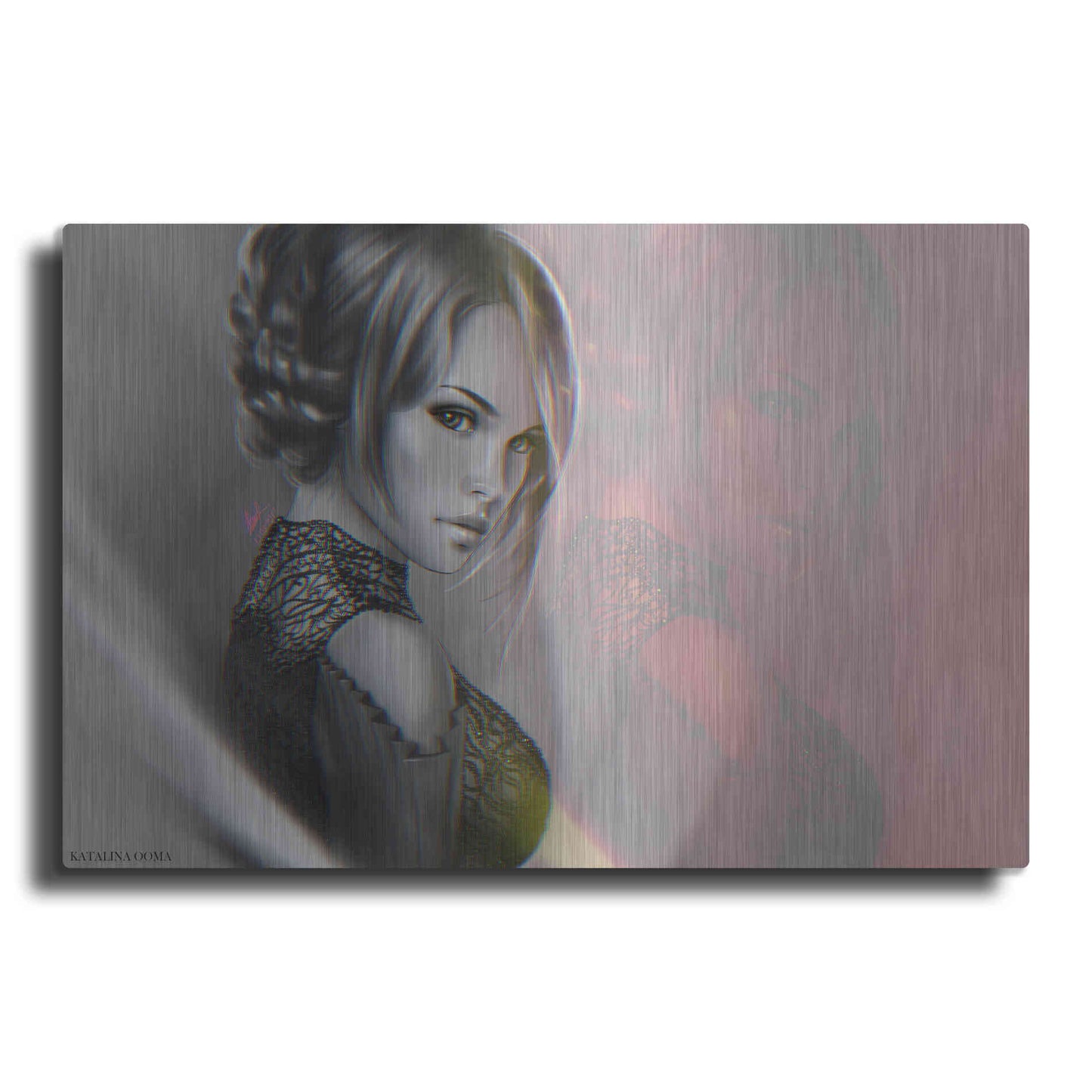 Luxe Metal Art 'Keelan' by Katalina, Metal Wall Art