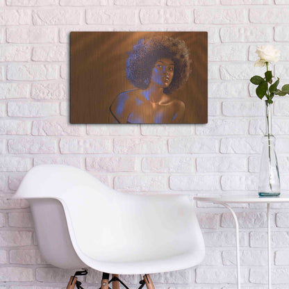 Luxe Metal Art 'Tanarelle' by Katalina, Metal Wall Art,24x16