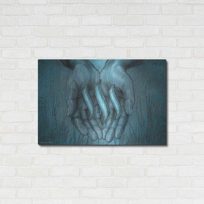 Luxe Metal Art 'Steem Crypto' by Katalina, Metal Wall Art,36x24