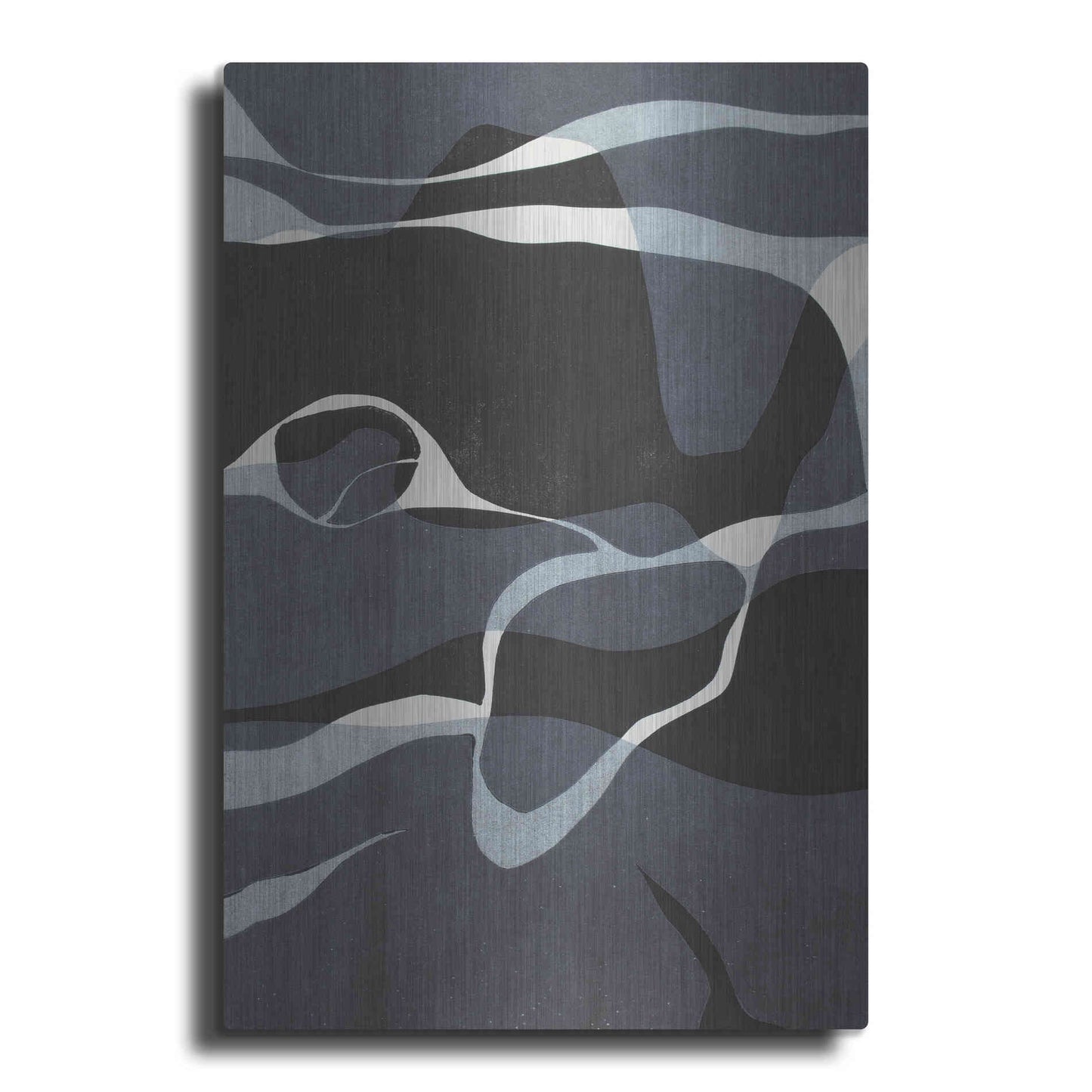 Luxe Metal Art 'Naiad I' by Rob Delamater, Metal Wall Art