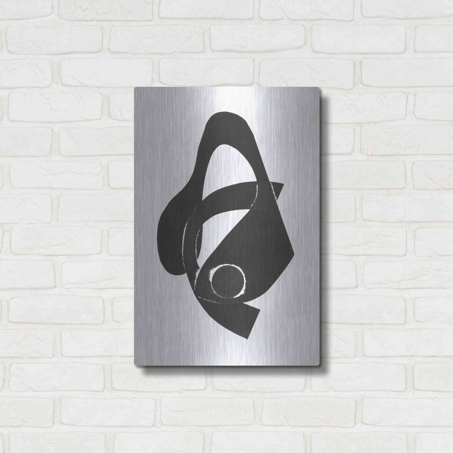 Luxe Metal Art 'Gizmo II' by Rob Delamater, Metal Wall Art,16x24