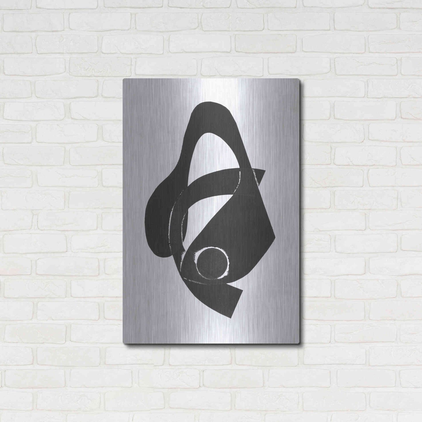 Luxe Metal Art 'Gizmo II' by Rob Delamater, Metal Wall Art,24x36