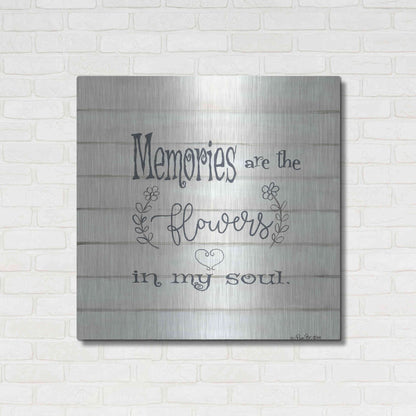 Luxe Metal Art 'Memories' by Pam Britton, Metal Wall Art,36x36