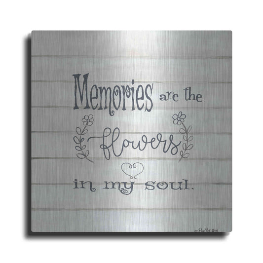 Luxe Metal Art 'Memories' by Pam Britton, Metal Wall Art