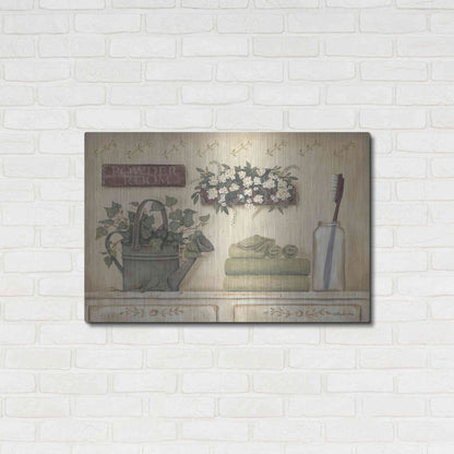 Luxe Metal Art 'Powder Room' by Pam Britton, Metal Wall Art,36x24