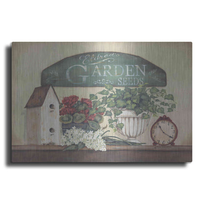 Luxe Metal Art 'Eldred's Garden' by Pam Britton, Metal Wall Art