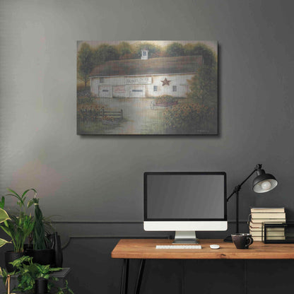 Luxe Metal Art 'Caleb's Sunflower Farm' by Pam Britton, Metal Wall Art,36x24