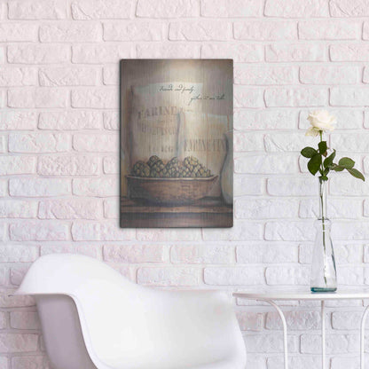 Luxe Metal Art 'Friends and Family.. Gather at Our Table' by Pam Britton, Metal Wall Art,16x24