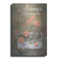 Luxe Metal Art 'Spring Geraniums' by Pam Britton, Metal Wall Art