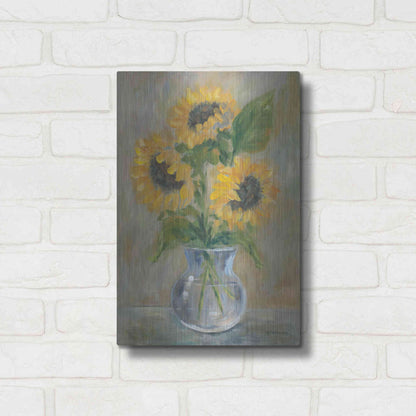 Luxe Metal Art 'Sunny Bouquet' by Pam Britton, Metal Wall Art,12x16