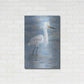 Luxe Metal Art 'Egret' by Pam Britton, Metal Wall Art,24x36