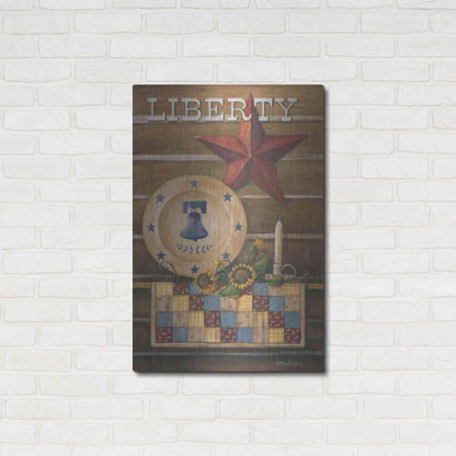 Luxe Metal Art 'Liberty' by Pam Britton, Metal Wall Art,24x36