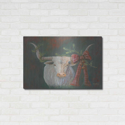 Luxe Metal Art 'Hilda Mae Decked Out' by Pam Britton, Metal Wall Art,36x24