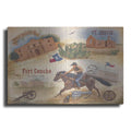 Luxe Metal Art 'Texas Collision II' by Pam Britton, Metal Wall Art