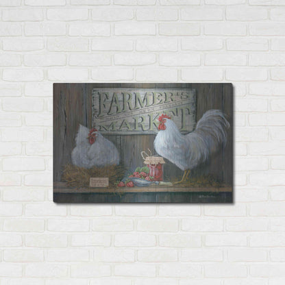 Luxe Metal Art 'Farmer's Market' by Pam Britton, Metal Wall Art,36x24