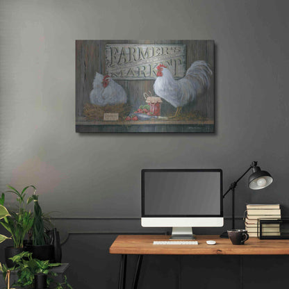 Luxe Metal Art 'Farmer's Market' by Pam Britton, Metal Wall Art,36x24