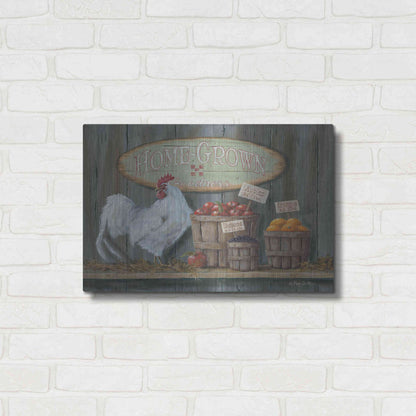Luxe Metal Art 'Homegrown Goodness' by Pam Britton, Metal Wall Art,24x16