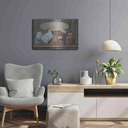 Luxe Metal Art 'Homegrown Goodness' by Pam Britton, Metal Wall Art,24x16
