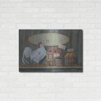 Luxe Metal Art 'Homegrown Goodness' by Pam Britton, Metal Wall Art,36x24