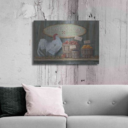 Luxe Metal Art 'Homegrown Goodness' by Pam Britton, Metal Wall Art,36x24