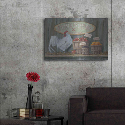Luxe Metal Art 'Homegrown Goodness' by Pam Britton, Metal Wall Art,36x24