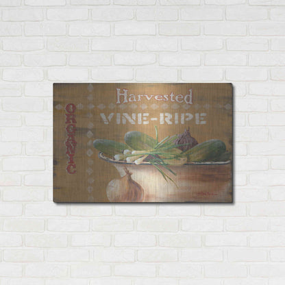 Luxe Metal Art 'Vine Ripe' by Pam Britton, Metal Wall Art,36x24