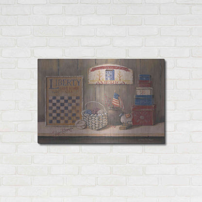Luxe Metal Art 'Land that I Love' by Pam Britton, Metal Wall Art,36x24