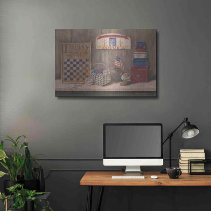 Luxe Metal Art 'Land that I Love' by Pam Britton, Metal Wall Art,36x24