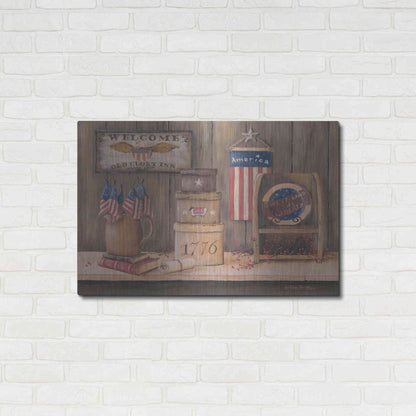 Luxe Metal Art 'Sweet Land of Liberty' by Pam Britton, Metal Wall Art,36x24
