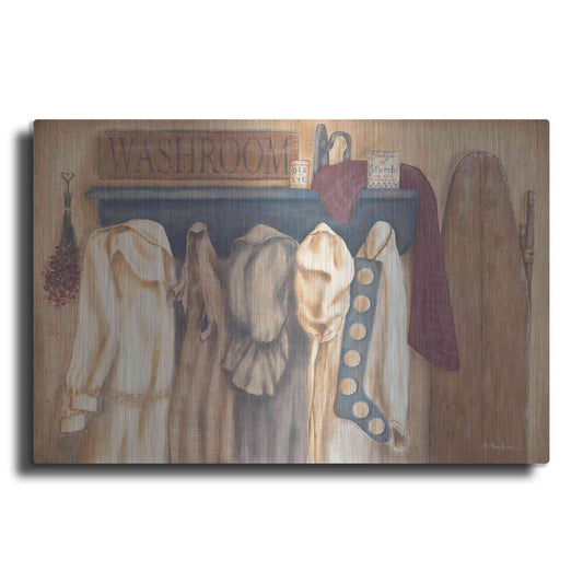 Luxe Metal Art 'Washroom Assortment' by Pam Britton, Metal Wall Art