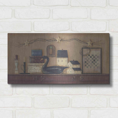 Luxe Metal Art 'A Prim Collection' by Pam Britton, Metal Wall Art,24x12