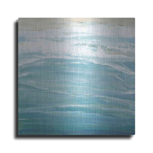 Luxe Metal Art 'Sea Breeze Coast II' by Tim O'Toole, Metal Wall Art