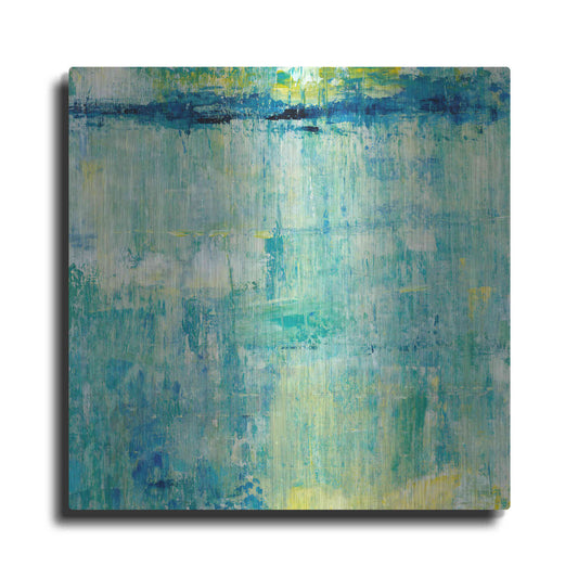 Luxe Metal Art 'Water Reflection II' by Tim O'Toole, Metal Wall Art