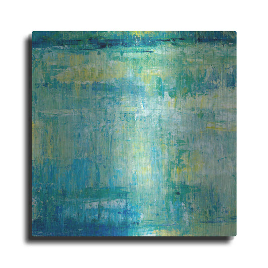 Luxe Metal Art 'Water Reflection I' by Tim O'Toole, Metal Wall Art