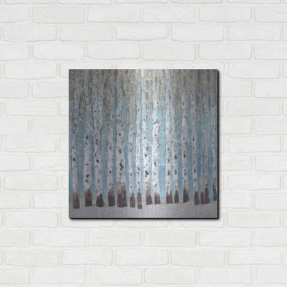 Luxe Metal Art 'Into the Forest II' by Tim O'Toole, Metal Wall Art,24x24