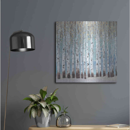 Luxe Metal Art 'Into the Forest II' by Tim O'Toole, Metal Wall Art,24x24