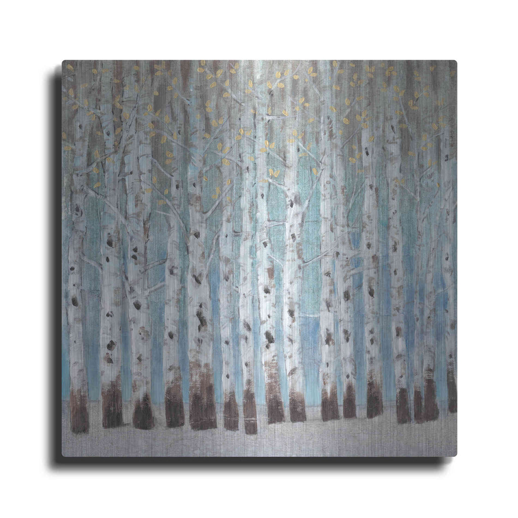 Luxe Metal Art 'Into the Forest II' by Tim O'Toole, Metal Wall Art
