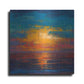 Luxe Metal Art 'Sun Down II' by Tim O'Toole, Metal Wall Art