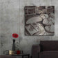 Luxe Metal Art 'Marketplace 36' by Alan Blaustein Metal Wall Art,36x36