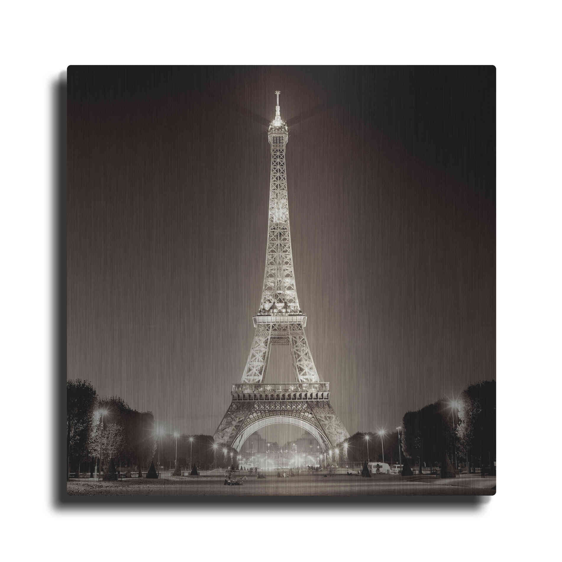 Luxe Metal Art 'Tour Eiffel 1' by Alan Blaustein Metal Wall Art