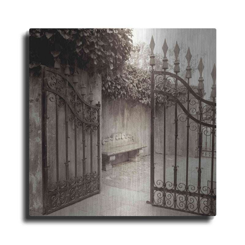 Luxe Metal Art 'Avignon 1' by Alan Blaustein Metal Wall Art